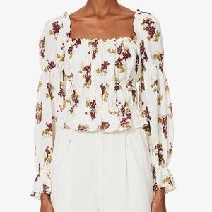 NWT Reformation Amarena Grapevine Top - Size M